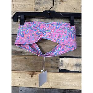 Pink Patterned Women's Top